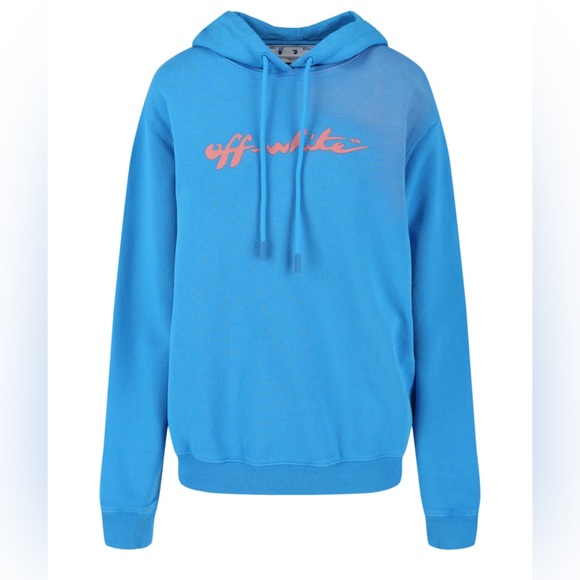 NWT - off-white logo print hoodie - Picture 2 of 2